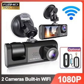Resim Arabalar Için 2lens Dash Kamera Ön Kamera Içinde 1080p Araba Dvr Wifi Kaydedici Video X26-hardware Kit 