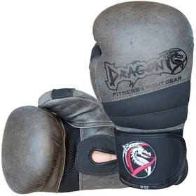 Resim Dragondostore Dragon 30211-L Antique Hakiki Deri Boks Eldiveni 