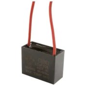 Resim 2.5uf 450 Volt Vantilatör Motor Kondansatörü Kapasitörü Kare 