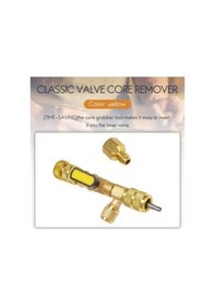 Resim Zcjb R410a R22 Valf Çekirdek Sökücü Takma Aracı, R404a R407c R134a R12 R32 Hvac Sistemi İçin Çift Boyutlu Sae 1/4 Ve 5/16 Portlu-76594 