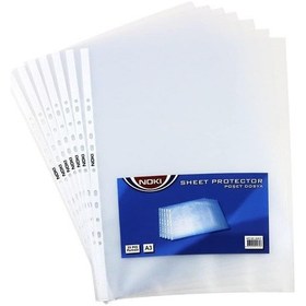 Resim Noki 4836-P(90 Mic) A3 Dikey Poşet Dosya 