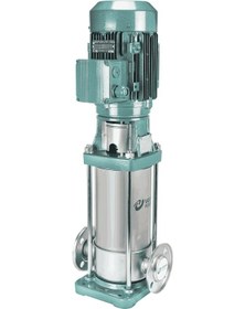 Resim Varan Cvl 3-15 İn-line Kademeli Paslanmaz Santrifüj Pompa 1.5 Hp / 1.1 Kw, Trifaze 380 V, 90 Mss, 4 M3/h 