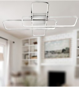 Resim Tt040-kr Tt Aydınlatma Krom Kaplama Plofonyer Sarı Işık Led A Krom 