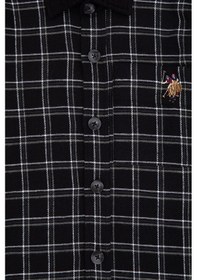 Resim U.s. Polo Assn. Erkek Çocuk Gri Gömlek Desenli 50316674-vr024 Gri 