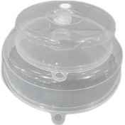 Resim Topshop1 2 Parça Mikrodalga Kapağı L Ve S Paslanmaz Çelik Yağ Lekesi Koruma 