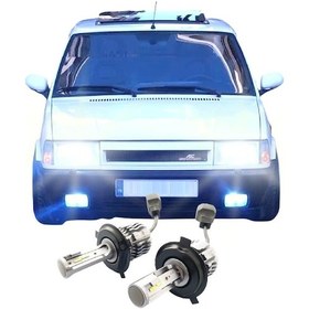 Resim Tofaş Uyumlu ŞAHİN H4 LED XENON OTO AMPULÜ PHOTON ZERO FANSIZ 