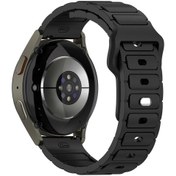 Resim Garmin Venu 3s/ Venu 2s/ Forerunner 265s/ Forerunner 255s Evrensel 18 Mm Saat Kayışı İçin Silikon Kayış 