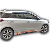 Resim Hyundai İ20 Custom Yan Marşpiyel Plastik Boyasız 