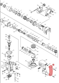 Resim Nesta Makita Hm1202c Arka Sap Ürün Kodu 421507-7 