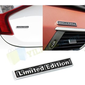 Resim Limited Edition Torpido Bagaj Logo Amblem 3D Metal Paslanmaz Siyah 