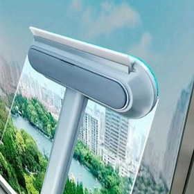 Resim 1 adet Çok Fonksiyonlu Pencere Temizleme Fırçası ve Kazıyıcı - Evcil Hayvan Tüyü Temizleme Sıvısı Dahil | Dayanıklı Plastik Tasarım | Pencereler, Ekranlar, Radyatörler ve Daha Fazlası İçin İdeal | Pencere Temizleme Gereksinimleri|Modern Pencere Temizleme|Dayanıklı Plastik Fırça 
