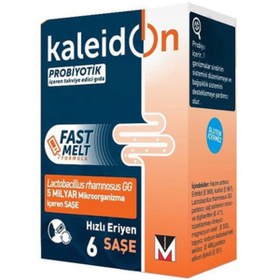 Resim Kaleidon Probiyotik Fast Melt Formula 6 Saşe 