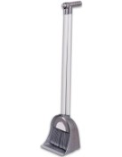 Resim Flora F079 Mini Hazneli Süpürgeli Faraş Gümüş 