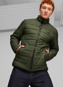 Resim Puma Haki Erkek Dik Yaka Mont 84934931-ESS+ Padded Jacket 