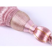 Resim Ranyeek Zarif Perde Topu Kilitleri - 2'li Set, Gümüş Işık Tassel, Ev Ofis Penceresi Dekoratif Perde Sabitleyici, 71cm Uzunluk, Kaliteli Nilon İpi 