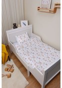 Resim Organik Park Yatak Nevresim Takımı 80x120 - Küçük Kaşifler 