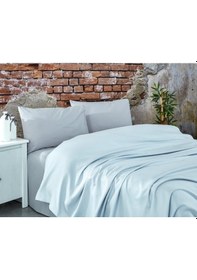 Resim Komfort Home Çift Kişilik Ranforce %100 Pamuk Pike / Açık Gri Çok Renkli 