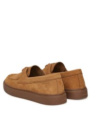 Resim Calvin Klein Erkek Hibrit Bağcıklı Tekne Kahverengi Loafer HM0HM01892-GCX 