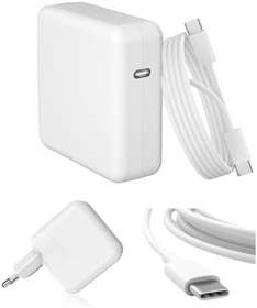 Resim Notebook Adaptör PRS-076 - MacBook 12" A1534 Earyl 2015 EMC 2991 USB-C - USB Type-C 30W (max.) USBPD Muadili ile uyumlu 