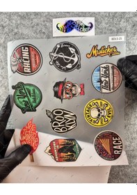 Resim Bdls25 Küçük Boy 10lu Sticker Seti 