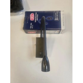 Resim Şık Siyah Yatak Başlığı Aplike, Modern ve Zarif Tasarım 