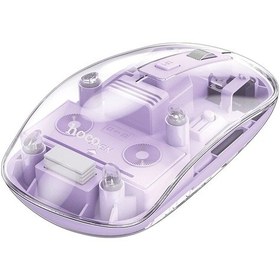 Resim Hoco. Gm29 2.4g Mysterious Business Çift Modlu Sessiz Kablosuz Mouse - Mor Diğer 