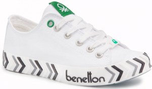 Resim United Colors of Benetton Bnt 22Y 30624 Gri Bayan Ayakkabı Bayan Spor 