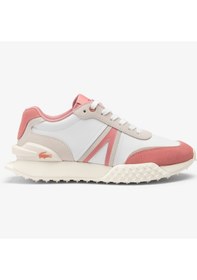Resim Lacoste L-spin Deluxe Leather Womens Sneaker Hakiki Deri Kadın Günlük Spor Ayakkabı Beyaz Krem 