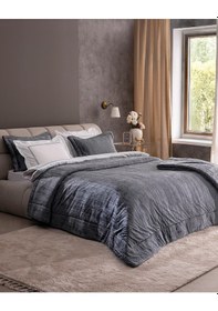 Resim Madame Coco Antoinette 8 Parça Çeyiz Seti - Antrasit 8684427205297 Gri 