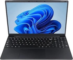 Resim Dizüstü Bilgisayar, Parmak İzi Kilidi 15.6 inç Dizüstü Bilgisayar 5G Çift Bant Kablosuz Fidelity 6 Eğlence Için (AB fişi) 