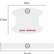 Resim DKELEKTRONİK Üniversal chevrolet aveo tüm araçlara Uyumlu Kapı İçi Çizik Önleyici Seti 