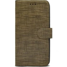 Resim TahTicMer Samsung Galaxy A21 A215 Kılıf Kumaş Kredi Kartı Para Bölmeli Standlı Exclusive Spor Cüzdan 