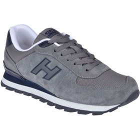 Resim Hammer Jack Hakiki Deri Erkek Spor Ayakkabı-sneakers Hj-19250-m Gri 