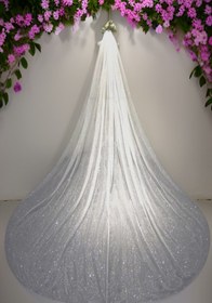 Resim JetDukkan Simli Duvak 3 Metre- Parıltılı Duvak Ile Işıldayın 