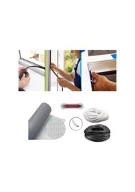 Resim Netpen 3'lü Sineklik Seti 400x80 Cm Tül, 16 Mt. Beyaz Conta, Fitil Çekme Aparatı 400x80 Cm 