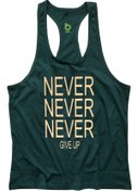 Resim BLUU Nevernever2 Fitness Gym Tank Top Sporcu Atleti 