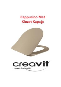 Resim Creavit Kc0903 Duck Duroplast Amortisörlü Cappucino Mat Klozet Ka 