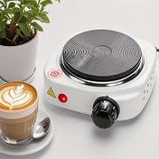 Resim Ev Kullanımı İçin Mini Elektrikli Ocak - Taşınabilir Kamp Ocakları ile Mocha ve Kahve Yapma, Açık Hava Maceraları ve Yaz Kampı İçin İdeal, 220V-240V AC Güç Kaynağı, Metal Yapı, Kamp Ocakları 