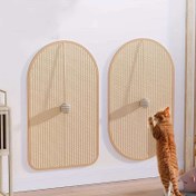 Resim Dayanıklı Sisal Kedi Tırmalama Matı, Kediler için Duvar Koruyucu Ped, Dökülmeyen Soğutma Matı, Koltuk Pençe Öğütme Koruyucu - FUKUCHONG 