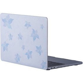 Resim Apple Uyumlu MacBook Air Kılıf 13 İnç Flower05nl Eski Usb'li Model 2010-2017 A1369 A1466 İle Açık Mavi 