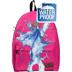 Resim Tezzgelsin Unisex Su Geçirmez Günlük Kullanım Sırt Çantası Fuşya 