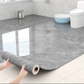 Resim 60 Geniş İmitasyon Mermer Lüks Banyo ve Banyo Zemin Stickerları, Kendinden Yapışkanlı Banyo Zemin Stickerları İçin Uygun, Soyulup Yapıştırılabilen ve Duvar Kağıdı Stickerları İçin Uygun, Banyo Zemin Karolarını Yenileyen Duvar Kağıdı Stickerları, Banyo Duvar Kağıtları, Banyo Aksesuarları ve Dekorasyonları, Banyo Dekorasyonu ve Aksesuarları, Banyo Duvar Stickerları, Banyo Dekorasyonu, Ev Yenileme, Duvar Dekorasyonu, Lüks Zemin, Zarif Tasarım, Dayanıklı Vinil, Kolay Kurulum, Soyulup Yapıştırılabi 