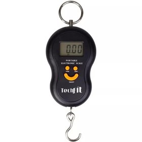 Resim Techfit Elektronik Dijital El Kantarı 50 Kg Kapasiteli Terazi Tartı 10 Gr Hassasiyet TF-1401 