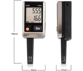 Resim Testo 175 H1 Sıcaklık ve Nem Kayıt Cihazı Datalogger 