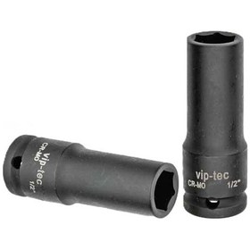 Resim Vıp-tec 1/2 Altı Köşe Havalı Derin Lokma 21 Mm 