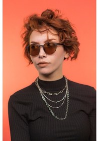 Resim Focus On TS003-P Oscar Matte Brown Polarize Erkek Güneş Gözlüğü 
