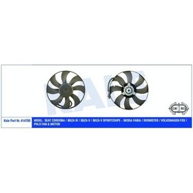 Resim Kale 414700-fan Motoru Davlumbazlı Polo 05-09 -cordoba-ıbıza 02-09 -fabıa 03-08 1.4tdı 250-6 