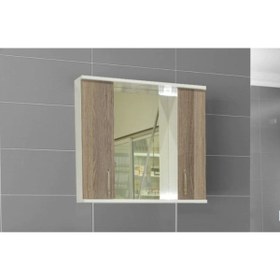 Resim DOĞSAN MOBİLYA Banyo Dolabı Üst Modülü 75 Cm Mdf 