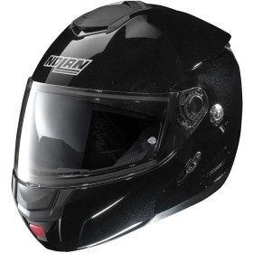 Resim Nolan N90.2 Highline Çeneden Açılır Kask (Parlak Siyah) 
