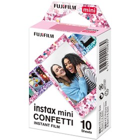 Resim Fujifilm Instax Mini Confetti 10'lu Özel Film 